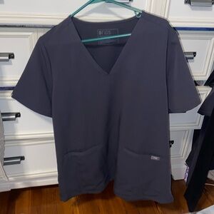 XL figs charcoal gray only worn once